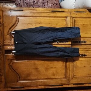 Karen Millen Curve Coated Luxe Cut skinny jean navy sz 20 gently used